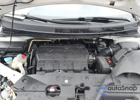 2012 Honda Odyssey Ex-L z USA, uszkodzony, nr VIN 5FNRL5H66CB026354